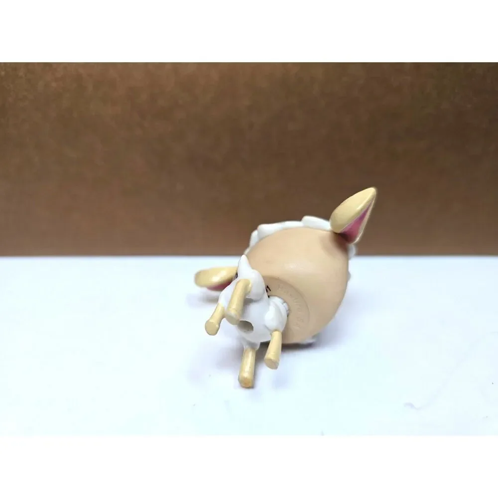 Littlest Pet Shop LPS Cuddliest Lamb Sheep Figure Pink Bow Purple Eyes Star